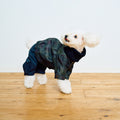 PULL OVER JACKET Chusen dyeing & Scratching Fabric