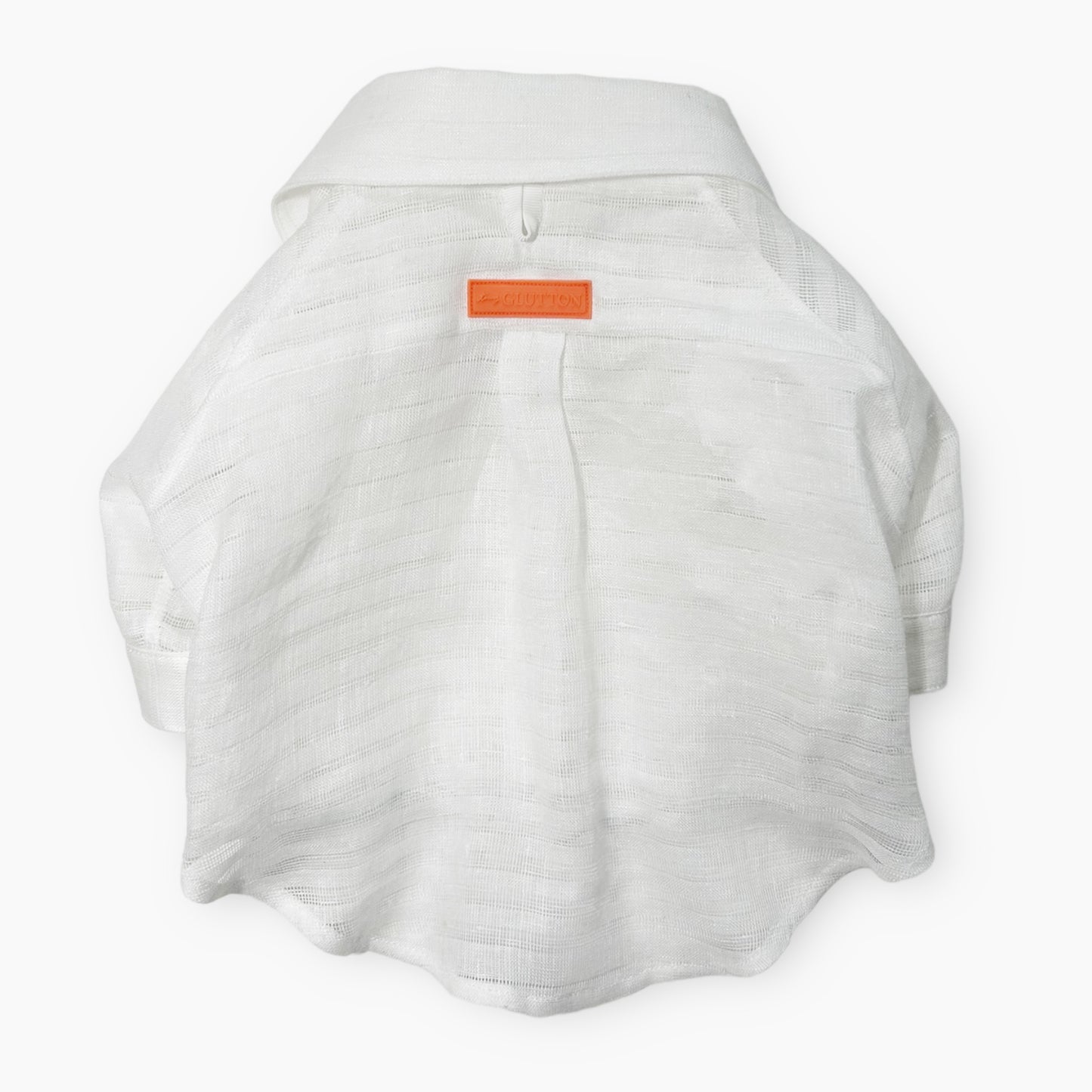 LINEN SHIRT Sheer gauze & Water repellent