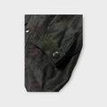 PULL OVER JACKET Chusen dyeing & Scratching Fabric