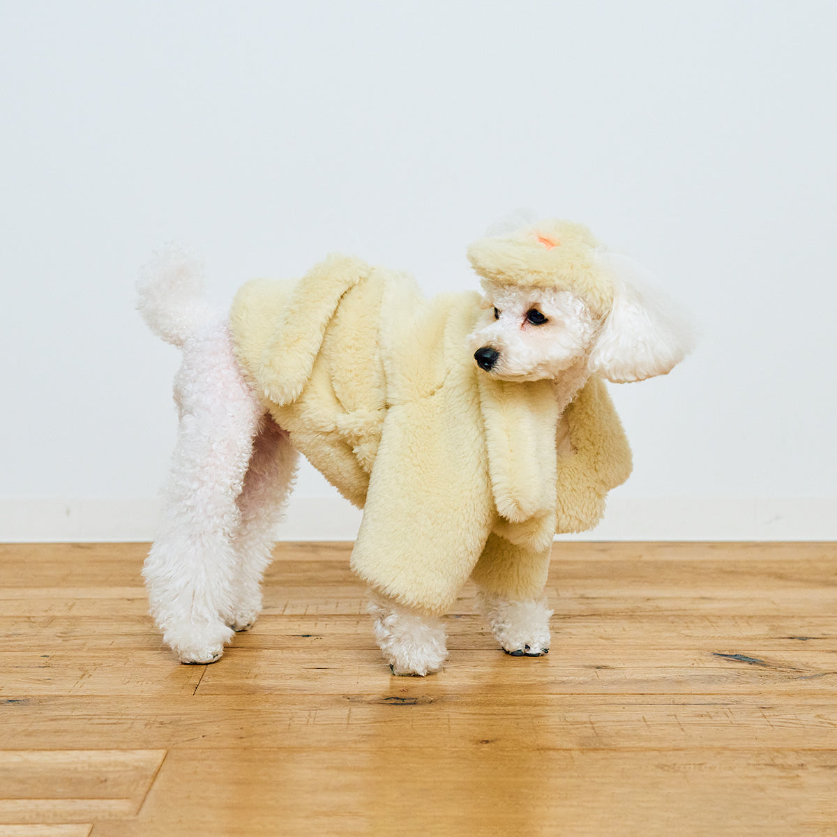 FAUX FAR COAT