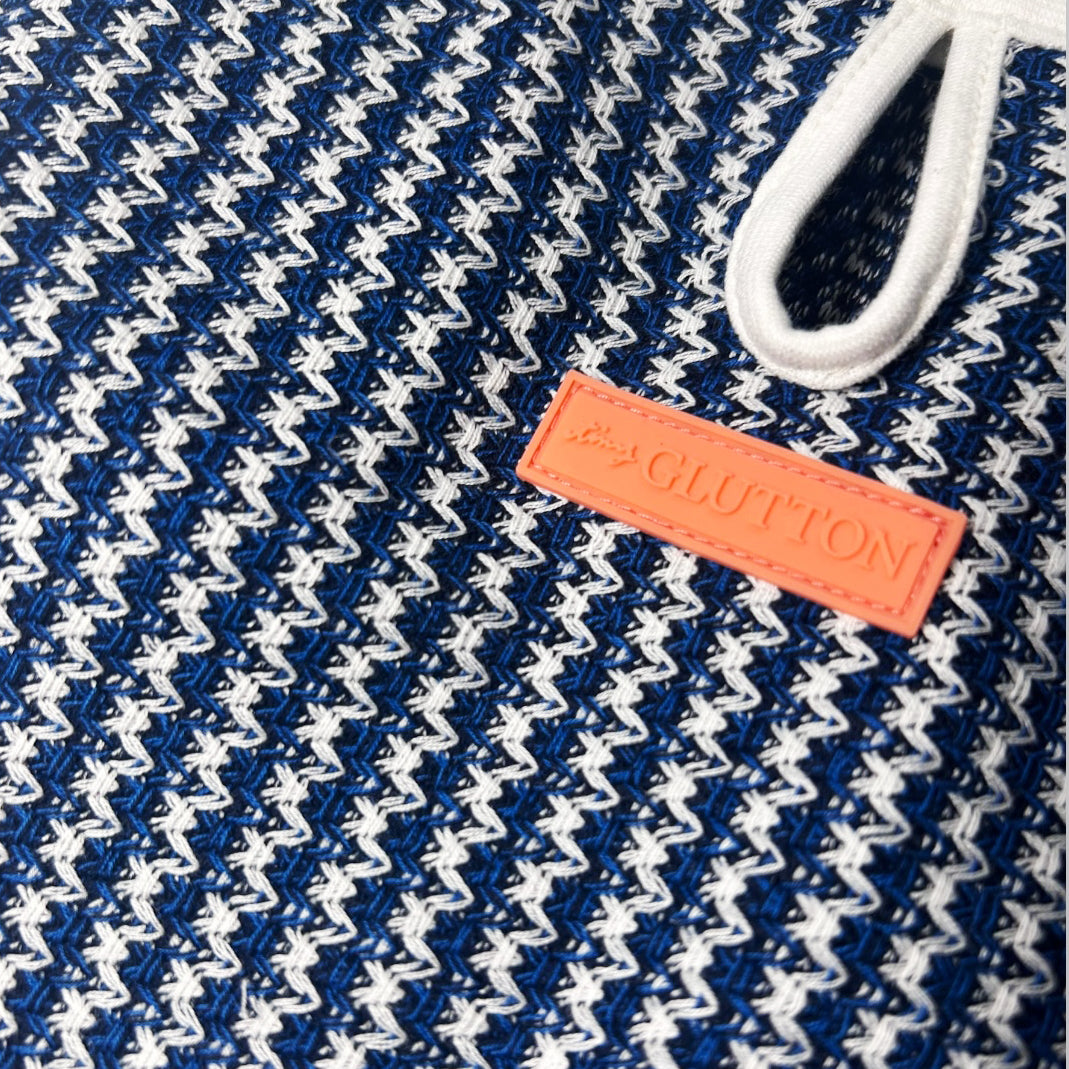 BLUE NO SLEEVE TEE