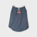 BLUE NO SLEEVE TEE